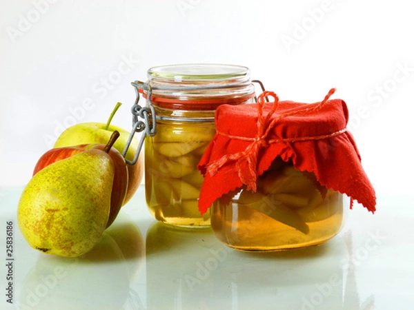 Obraz Eingekochte Birnen
