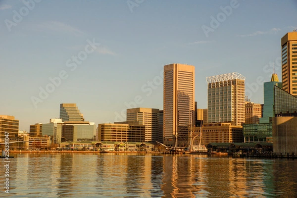 Obraz Baltimore City Skyline