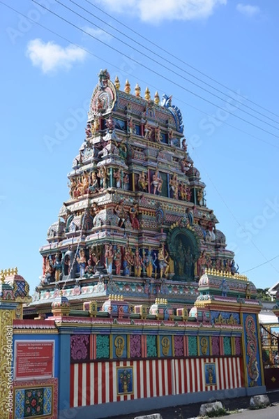 Fototapeta Temple, la réunion