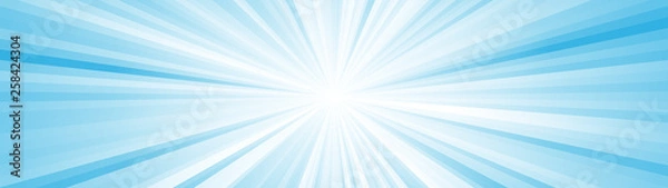 Obraz Abstract ray burst background, glow effect, comix