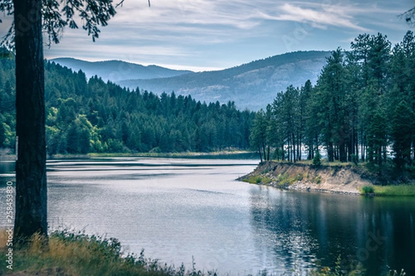 Obraz columbia river washington state nature