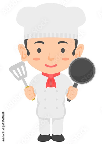 Fototapeta 料理人