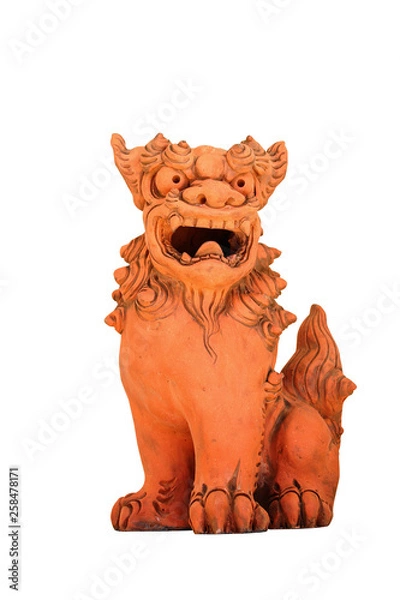 Fototapeta シーサー　切り抜き