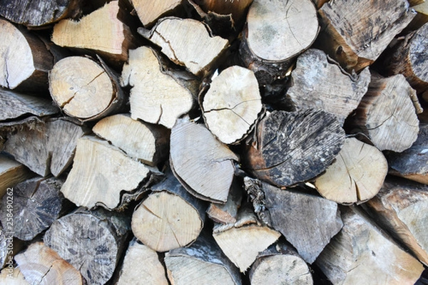 Obraz Firewood for stove heating