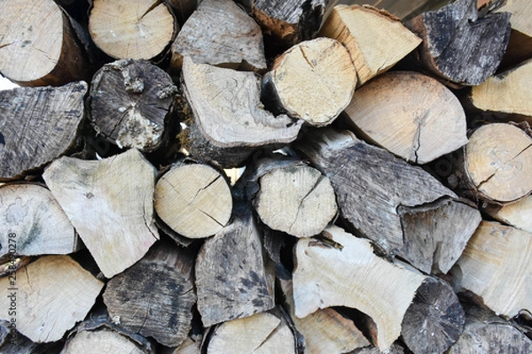 Obraz Firewood for stove heating