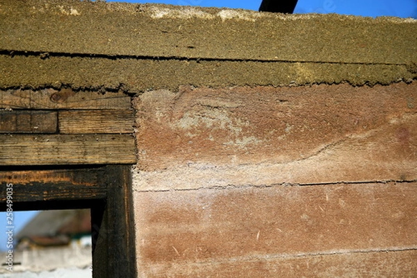 Obraz Sawdust - concrete base