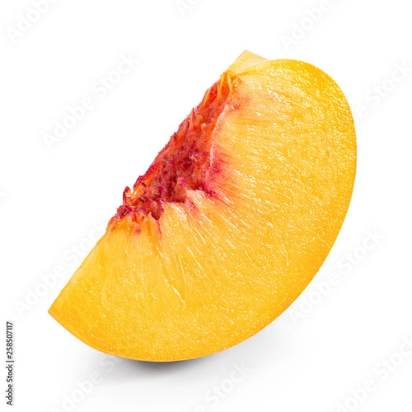 Fototapeta Slice of peach