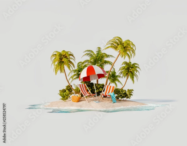 Obraz Travel and vacation concept