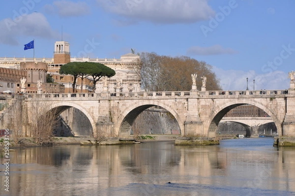 Fototapeta River Tiber Rome