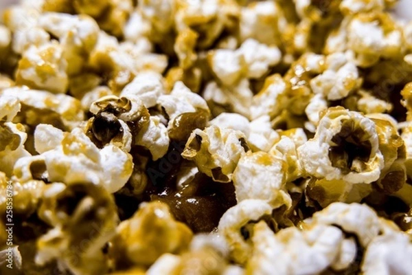 Fototapeta popcorns