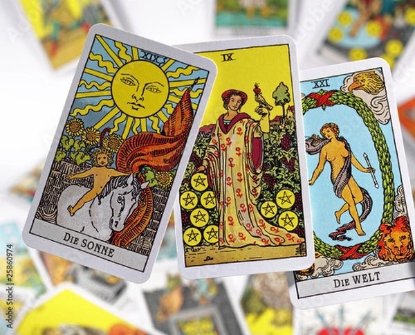 Fototapeta Karty tarota