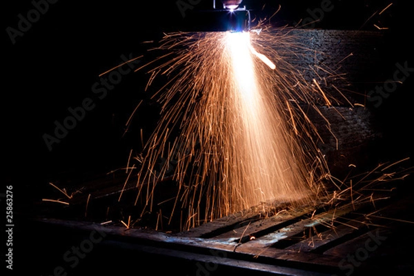 Obraz Plasma Schneiden