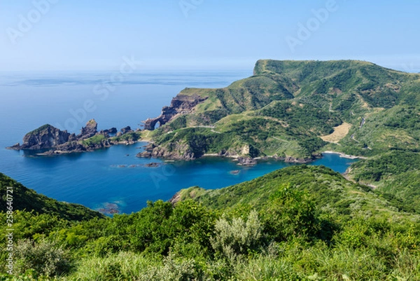 Obraz 島根県隠岐の国賀浜　遠景