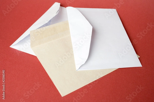 Fototapeta envelopes