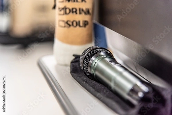 Fototapeta ワイヤレスマイク