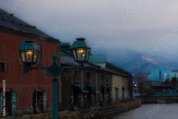 Obraz 街灯から見る景色