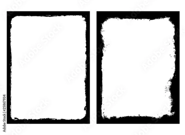 Fototapeta Grunge Vector  Frames with space for your images