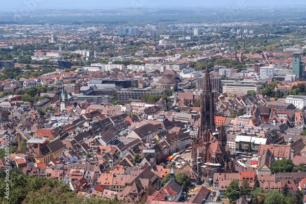 Obraz Freiburg Skyline