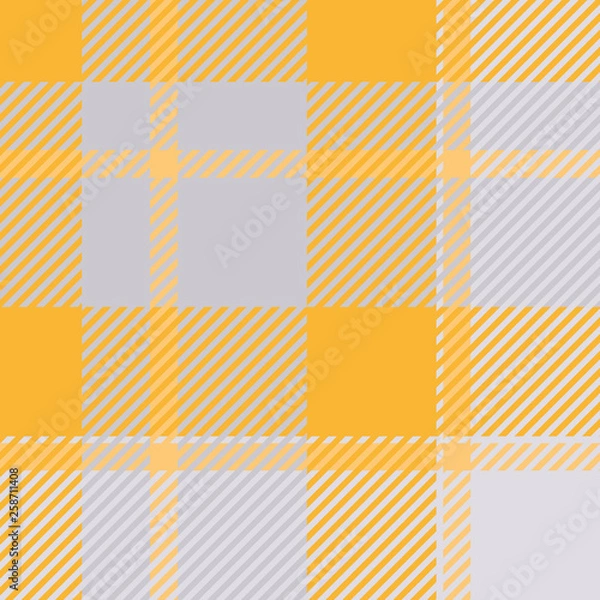 Fototapeta Plaid or tartan vector is background or texture in many color