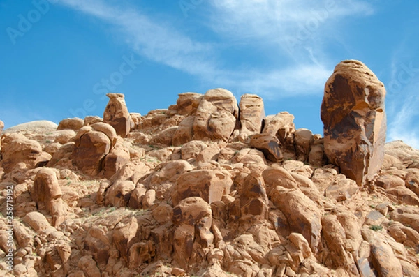 Fototapeta Red Boulders