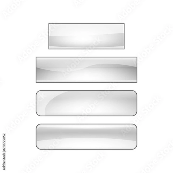 Fototapeta vector web buttons set