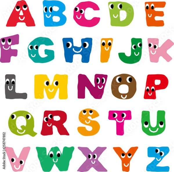 Obraz アルファベット