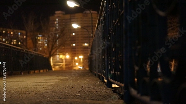Obraz street at night