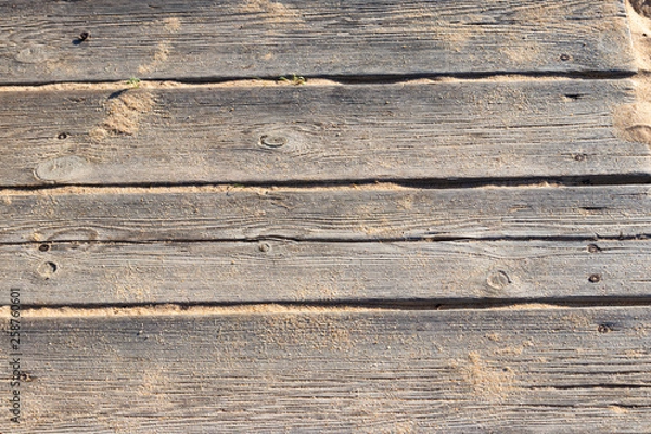 Fototapeta Planches sableuses