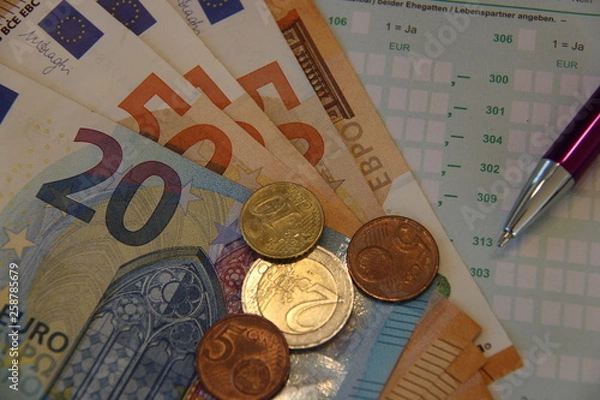 Obraz Steuererklärung