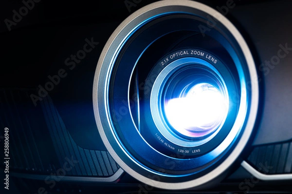 Obraz Closeup projector