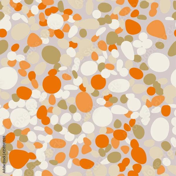 Obraz Terrazzo seamless pattern. Imitation of a Venetian stone floor