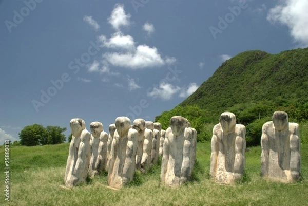 Fototapeta Mémorial vue de côté