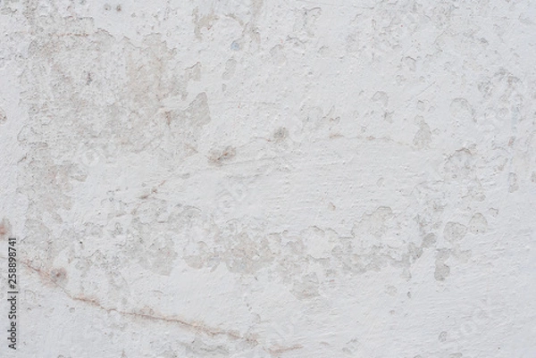 Obraz Wall fragment with scratches and cracks