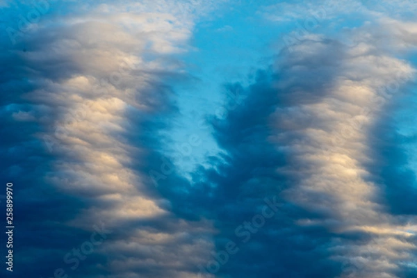 Obraz 青い空に雲