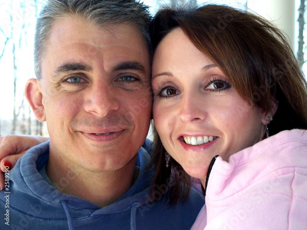 Fototapeta happy couple