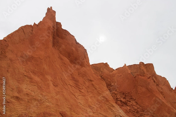 Obraz Cliffs look like Mars