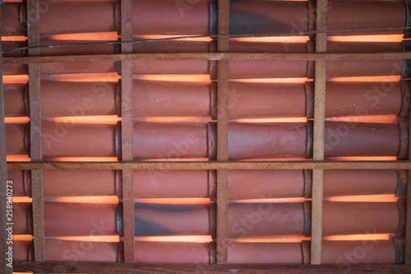 Obraz Rustic house roof