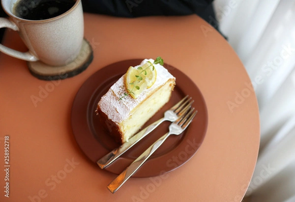 Fototapeta 레몬케이크