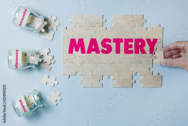 Obraz MASTERY BUILDING PUZZLE