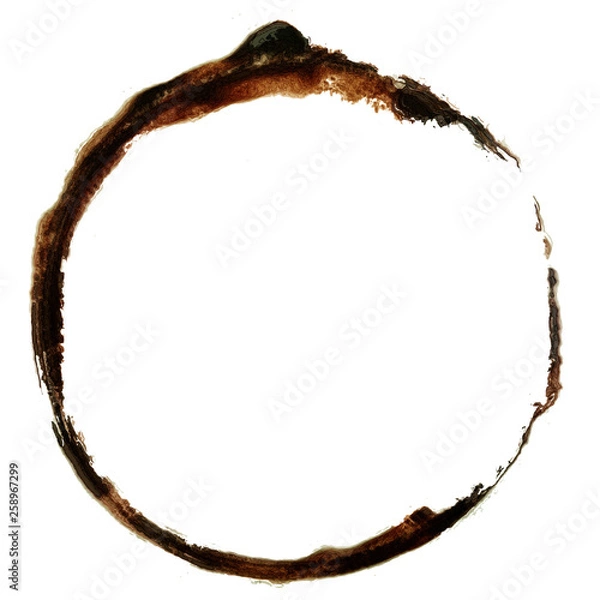 Fototapeta Coffee spot vector