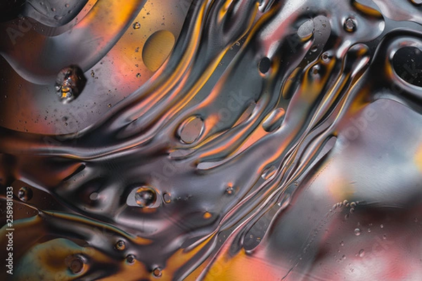 Obraz Abstract liquid colorful textured pattern background