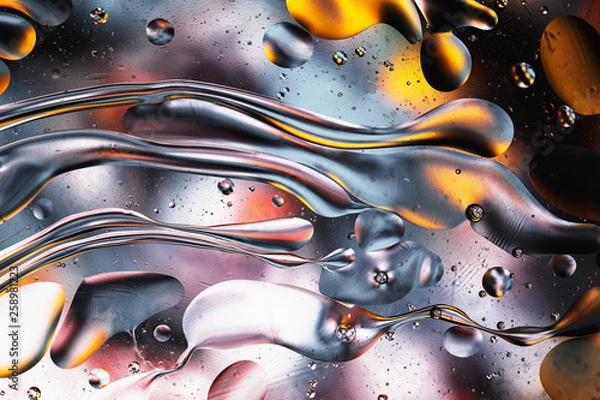 Obraz Abstract liquid colorful textured pattern background