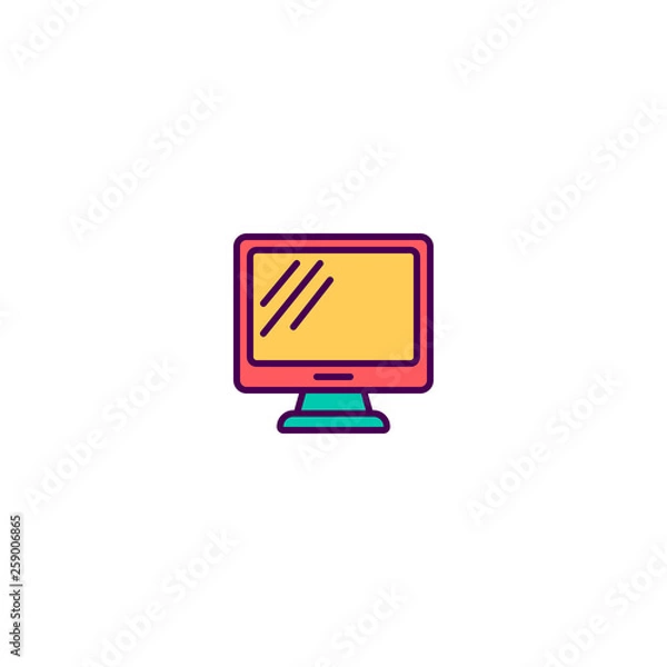 Fototapeta Project management icon vector design