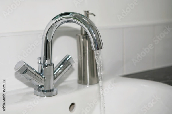 Fototapeta running water