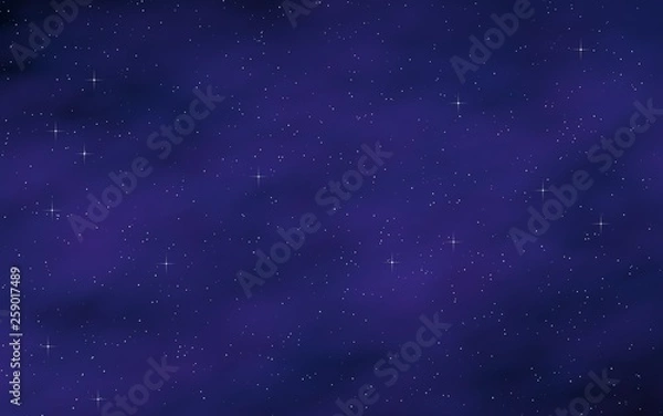 Fototapeta Colorful and beautiful space background