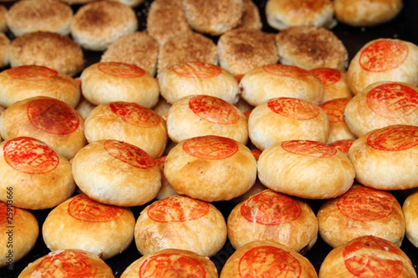 Obraz Traditional Chinese cake