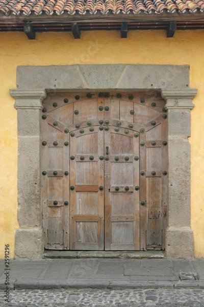 Obraz colonial door