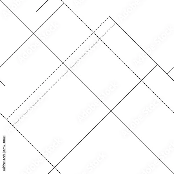 Obraz Geometric minimalist pattern