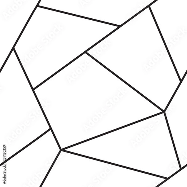 Obraz Geometric minimalist pattern