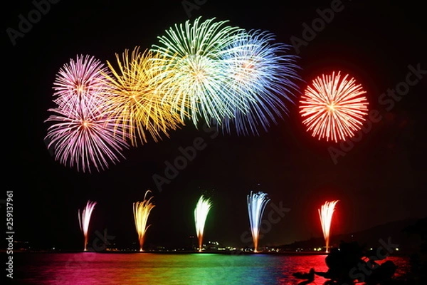 Obraz Fireworks in Okinawa